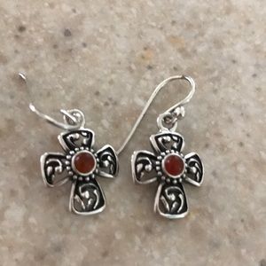 Barse sterling silver with carnelian stone